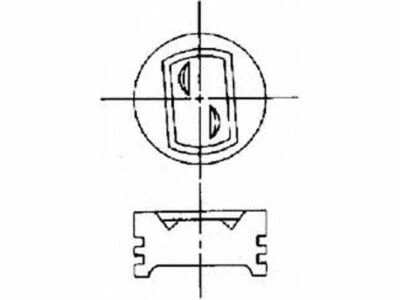 For 1977-1991 Ford E250 Econoline Club Wagon Piston Sealed Power 77679GF 1978 - Image 1 of 2