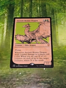 CLB Baldur's Gate Mythic Rare 406 Showcase Ancient Bronze Dragon - Picture 1 of 2