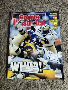 Sports Illustrated Magazine  November 21  1988 WHOA!  Saints Stuff the Rams - Picture 1 of 6