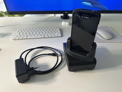 Zebra TC21 USB/WLAN Barcode-Scanner Schwarz - Bild 1 von 4