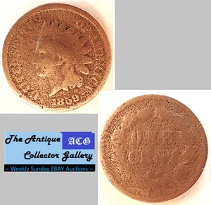 1859 US Nineteenth Century CuNi Indian Head Cent🪙1 Year Type🪙Inaugural Year🪙A - Picture 1 of 6
