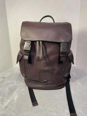 Men’s OxBlood Rivington Coach Backpack H1921-36080 Preowned ￼ - Image 1 of 4