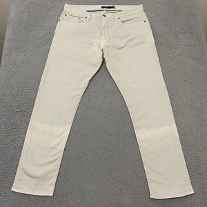 Pantalones Polo Ralph Lauren Para Hombre 34x32 Marfil Crema Sullivan Medida Ajustada 36x30.5 - Imagen 1 de 22
