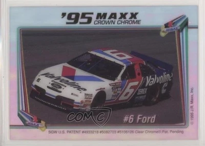 1995 Maxx Premier Plus Crown Chrome Mark Martin #6 Ford HOF - Image 1 of 2