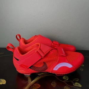 Chaussures Nike SuperRep Cycle Peloton Flash Crimson Noir Rouge CJ0775-660 Femme 7,5 - Photo 1/10