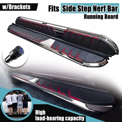 Fits Toyota Venza 2021 2022-2025 Running Boards Side Step Pedals Nerf Bar Fixed - Image 1 of 4