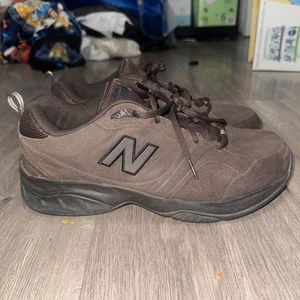 New Balance Men’s 623 MX623OD2 Training Walking Shoes Suede Brown Size 11.5 2E - Picture 1 of 7