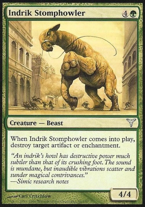 Indrik Stomphowler - Medium Play MTG Dissension - Image 1 of 1