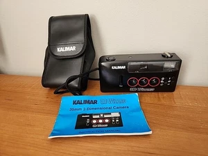 Kalimar 3D Wizard 35mm Point And Shoot Camera with Case and User Guide!! - Picture 1 of 10