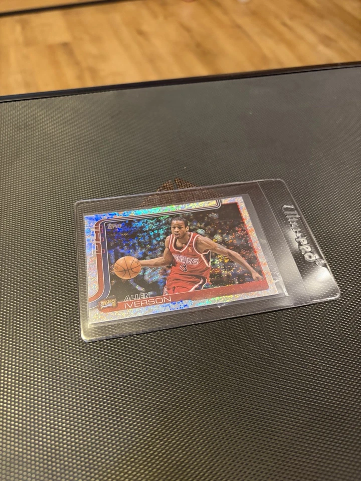 Topps Basketball 2025/26 Allen Iverson Silver Glitter Foil - Image 1 of 1