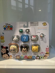 Disney Tsum Tsum Stackable Elsa Mickey Winnie Mystery Figure 9Pieces Series 1 - Bild 1 von 2