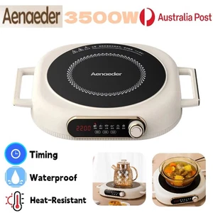 Aenaeder Electric Ceramic Stove Induction Cooker Adjustable Touch Control 3500W - Picture 1 of 22
