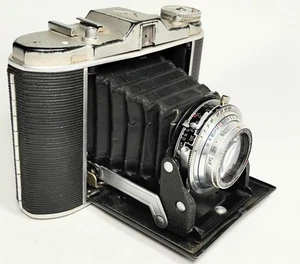 German Franka Werk Solida 6x6 120 Film Camera w/ Munchen Ennegon F3.5 75mm Lens - Picture 1 of 13
