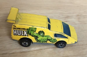 Hot Wheels 1976 Vintage Spoiler Sport Incredible Hulk Van Yellow 1:64 Diecast - Picture 1 of 5