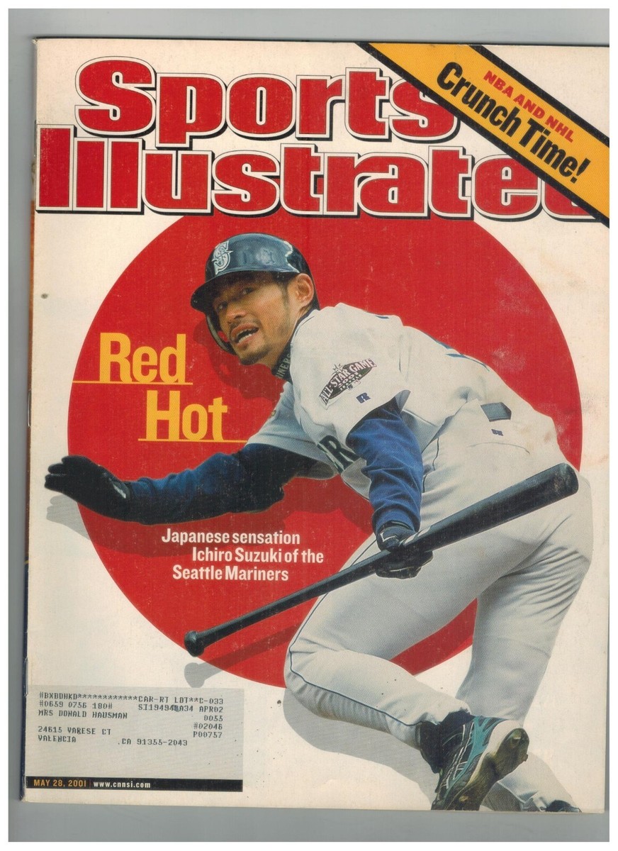 【激レア】Sports Illustrated Ichiro特集 2001年 Ichiro
