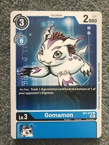 Gomamon EX1-012 - Common - Blue - Classic Collection - Digimon TCG - Picture 1 of 1