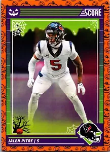 2024 Score-A-Treat #116 Jalen Pitre A-Treat - Orange Pumkins - Picture 1 of 2
