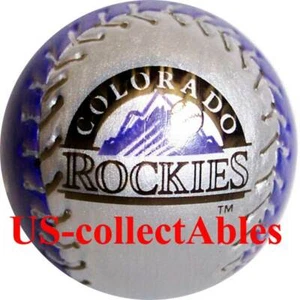 MLB Colorado Rockies Baseball Keychain Rare Unique Sports Collectibles Souvenirs - Picture 1 of 3