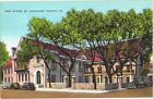 Vintage Cars Parked Along The Post Office, St. Augustine, Florida Postcard