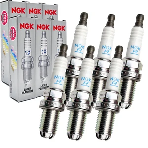 6x NGK Zündkerze BKR6EQUP 3199 Für BMW E36 E38 E39 E46 E48 E53 E60 E61E83 E85 - Picture 1 of 6