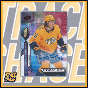 2021-22 Upper Deck Premier Hockey Philip Tomasino Rookie Autographs #113
