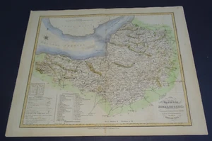Antique map of Somerset by James Duncan 1833 - Picture 1 of 5