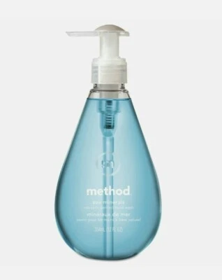 Method Gel Hand Wash Sea Minerals 12 oz Pump Bottle 00162 - Image 1 of 2