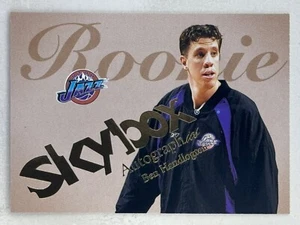 Ben Handlogten 2003-04 Skybox Autographics RC /1500 #60 NBA Utah Jazz Card - Picture 1 of 2
