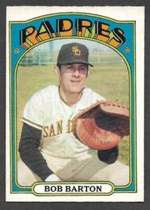 1972 Topps O-Pee-Chee #39 Bob Barton San Diego Padres ex como nuevo + A - Imagen 1 de 2