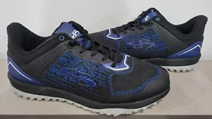 Boombah Turf Shoes Blue Black Men's Size 7.5 - Picture 1 of 8
