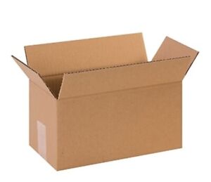 100 12x6x6 Shipping Packing Mailing Moving Boxes Corrugated Cardboard New