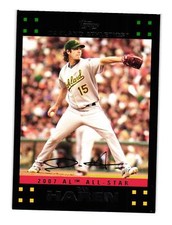 2007 Topps Updates & Highlights #UH271 Dan Haren Oakland Athletics