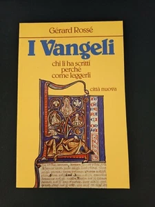LIBRO I VANGELI CHI LI HA SCRITTI PERCHE' COME LEGGERLI ROSSE' CITTA' NUOVA 1997 - Imagen 1 de 3