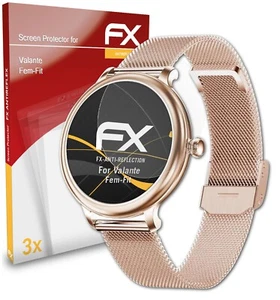 atFoliX 3x Lámina Protectora de Pantalla para Valante Fem-Fit mate y antigolpes - Zdjęcie 1 z 9