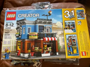 LEGO Creator 3-in-1 Corner Deli 31050 Open Box Sealed Instructions And Bags - Picture 1 of 9