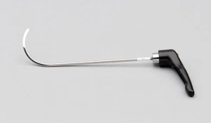 RH-1 3/16" diam,10" length,1/2" toe, Half J-curve blade tip,rotating handle 360  - Picture 1 of 2