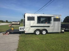2015 - 18' Bbq Concession Trailer for Sale in Florida!