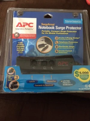 APC NOTEBOOK Surge Arrest Notebook Pro Surge Protector - Image 1 of 2