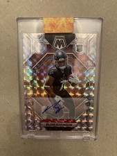2023 Panini Mosaic Reactive Silver Bijan Robinson Autograph RC - ATL Falcons