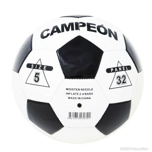 Soccer Ball Size 5 Campeon Multicolor 32 Panel Outdoors Moderate Use Select - Picture 1 of 2