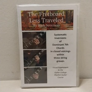 Guitar College Dominant 7th Inversions By Rich Severson Sealed Instructional DVD - Picture 1 of 3