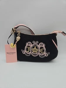 Mini Cartera Muñequera Juicy Couture Nueva con Etiquetas "Lovers Club" Dije Cristal - Imagen 1 de 10