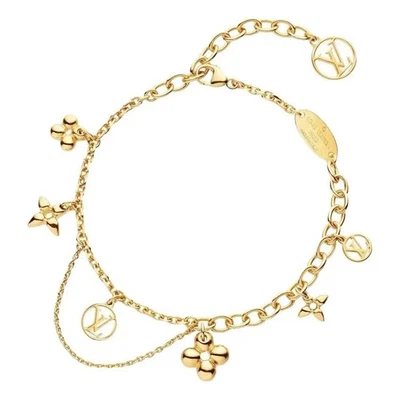 Pulsera flexible floreciente LOUIS VUITTON M1485A Foto 1 de 2