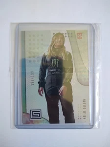 2020 Panini Chronicles Status Blue /199 Hailie Deegan Rookie #6 NASCAR Monster - Picture 1 of 2