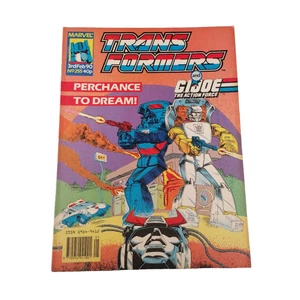 Transformers UK #255 Marvel UK 3rd February 1990 Comic G1 British GI Joe MTMTE - Picture 1 of 12