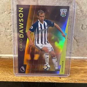 Craig Dawson Orange /25 - West Bromwich Albion WBA - Topps Premier Platinum 2017 - Picture 1 of 3