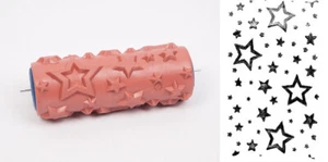 Strukturwalze Musterwalze Sterne - Breite: 15cm - Sternchen Malerwalze Stars - Bild 1 von 1