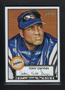 2001 Topps Heritage Short Print *** TONY GWYNN   SP # 387    MINT