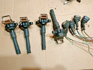 BMW E30 E36 318is Z3 M42 M44 COIL ON PLUG COP KIT WIRING LOOM IGNITION COILS - Picture 1 of 4