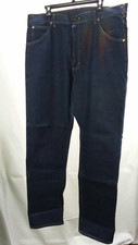Vintage Lee Genuine Jeans Blue Denim Made In USA New No Tags Great Shape 42x34